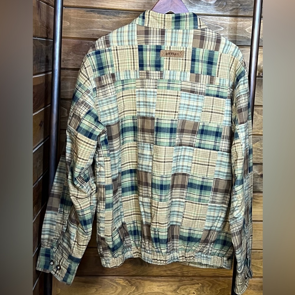 Orvis Patchwork Plaid Zip Jacket | Cotton Lined |… - image 4